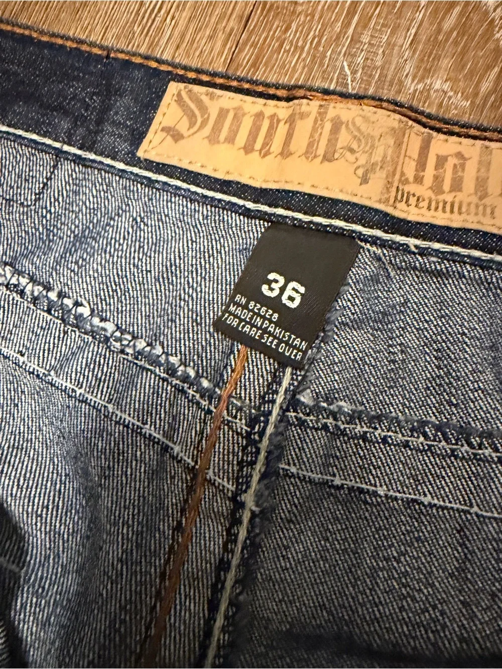South Pole Men's Indigo Straight Jeans